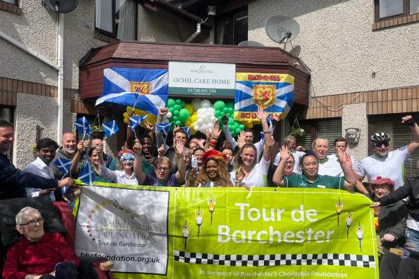 Tour de Barchester at Ochil care home