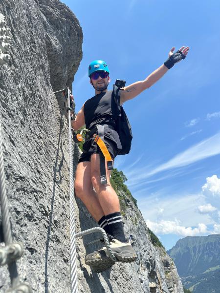 Cosmin climb