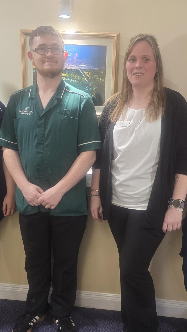 Chester Court walking team