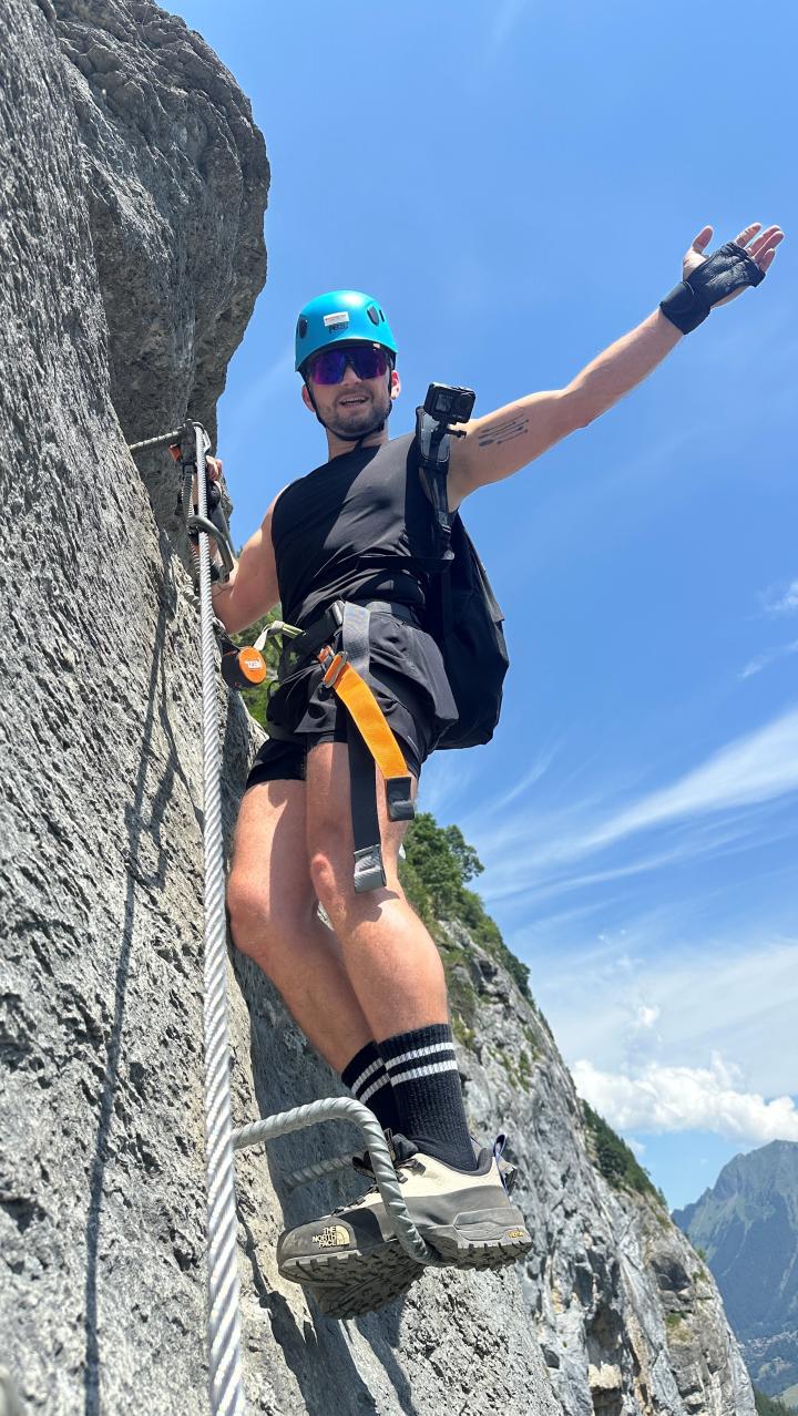 Cosmin climb