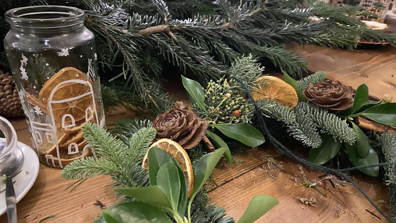 Wreath making