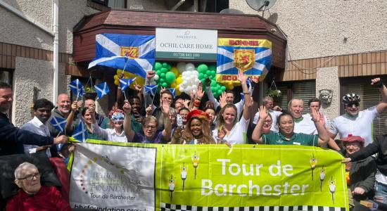 Tour de Barchester at Ochil care home