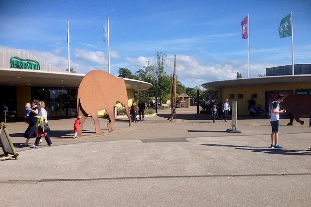 Chester Zoo Entrance