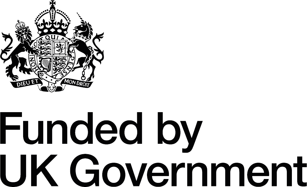 Funded by UK Government logo