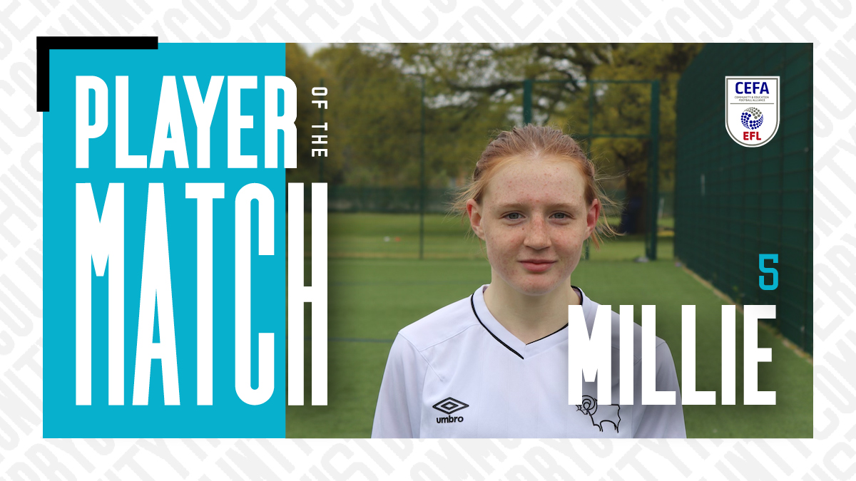 Player of the Match Millie 