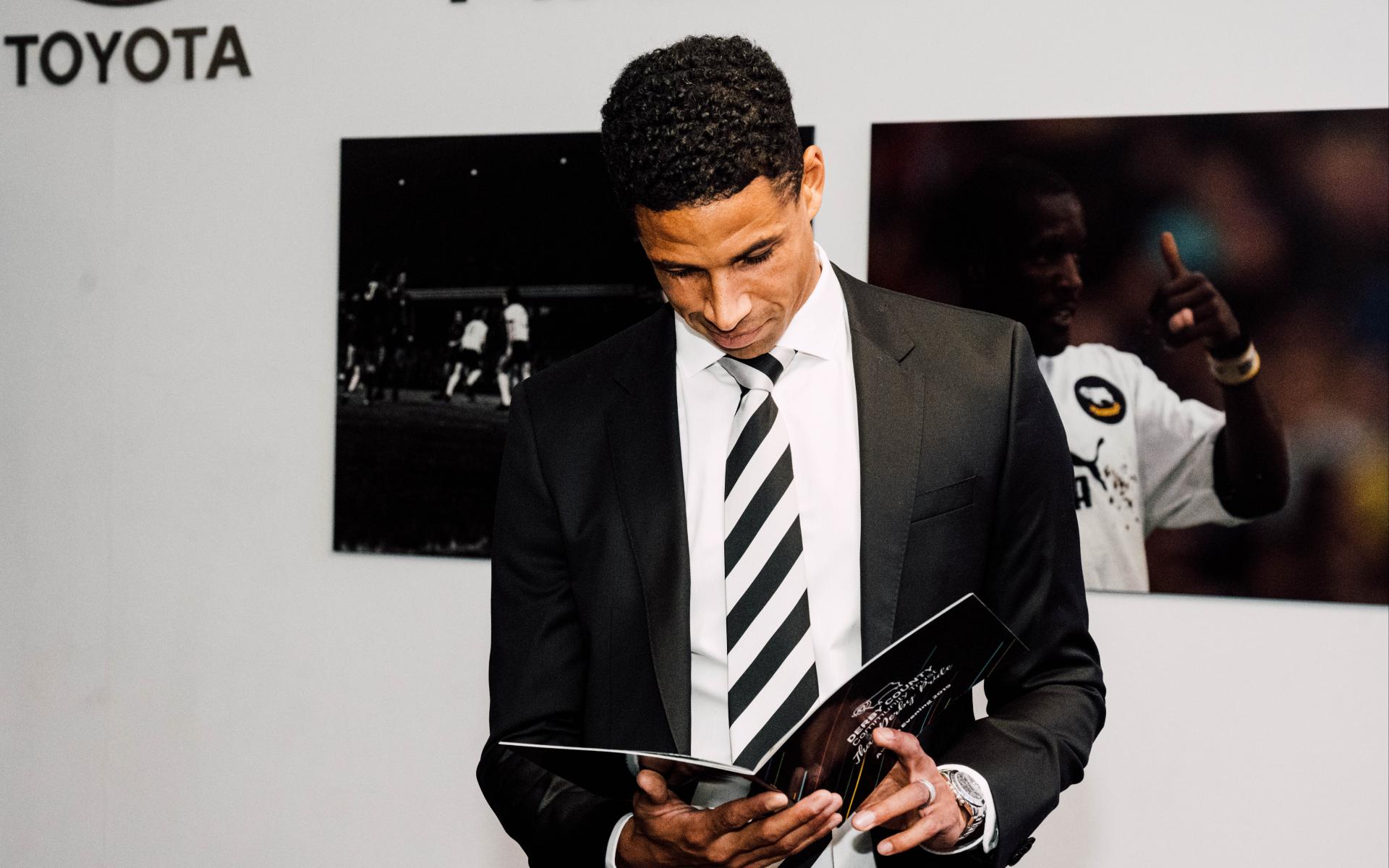 Curtis Davies at DCCT Awards