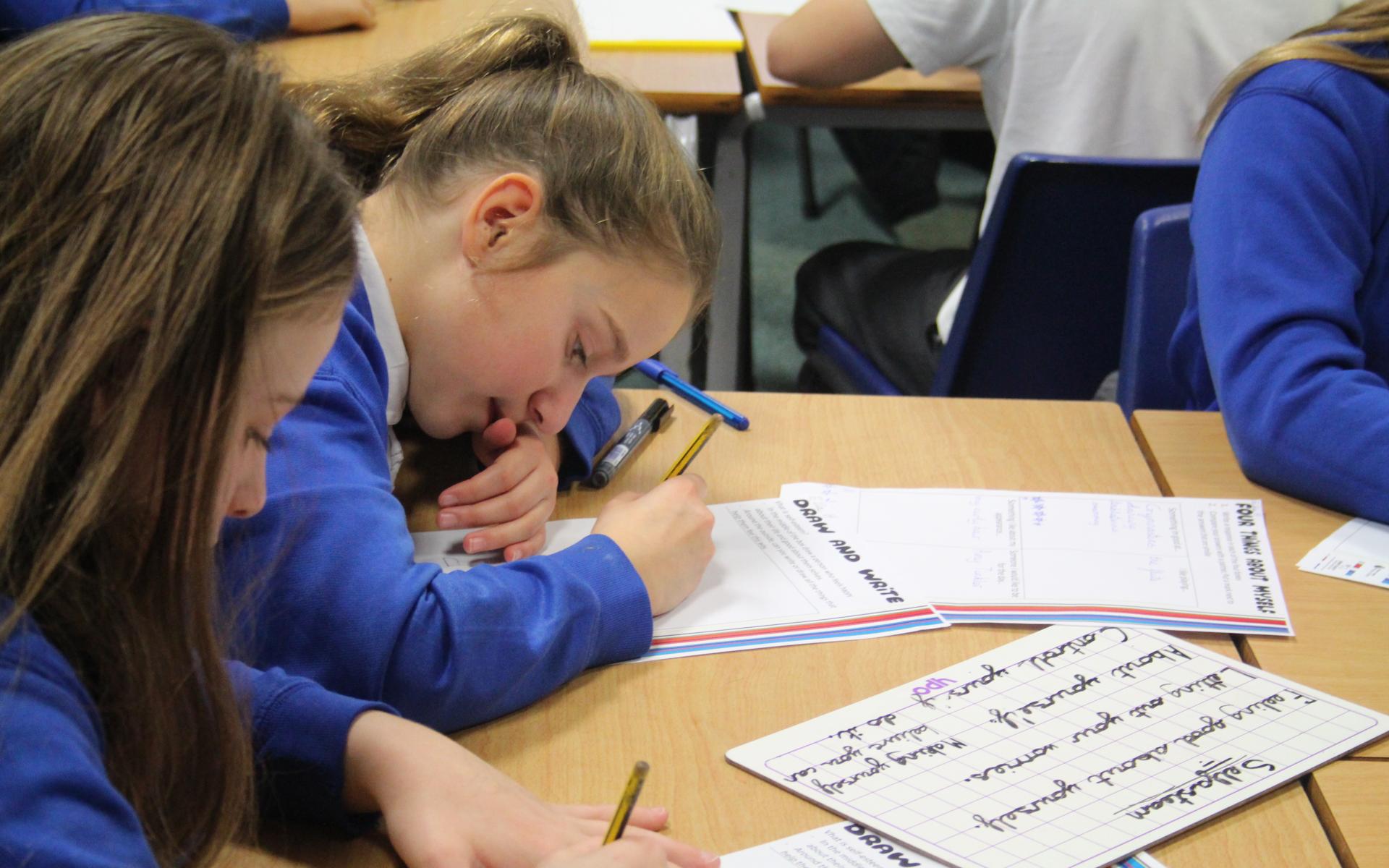 Children taking part in quiz