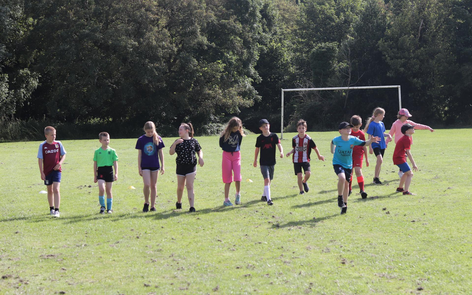 Participants enjoy sport at Somersall Park