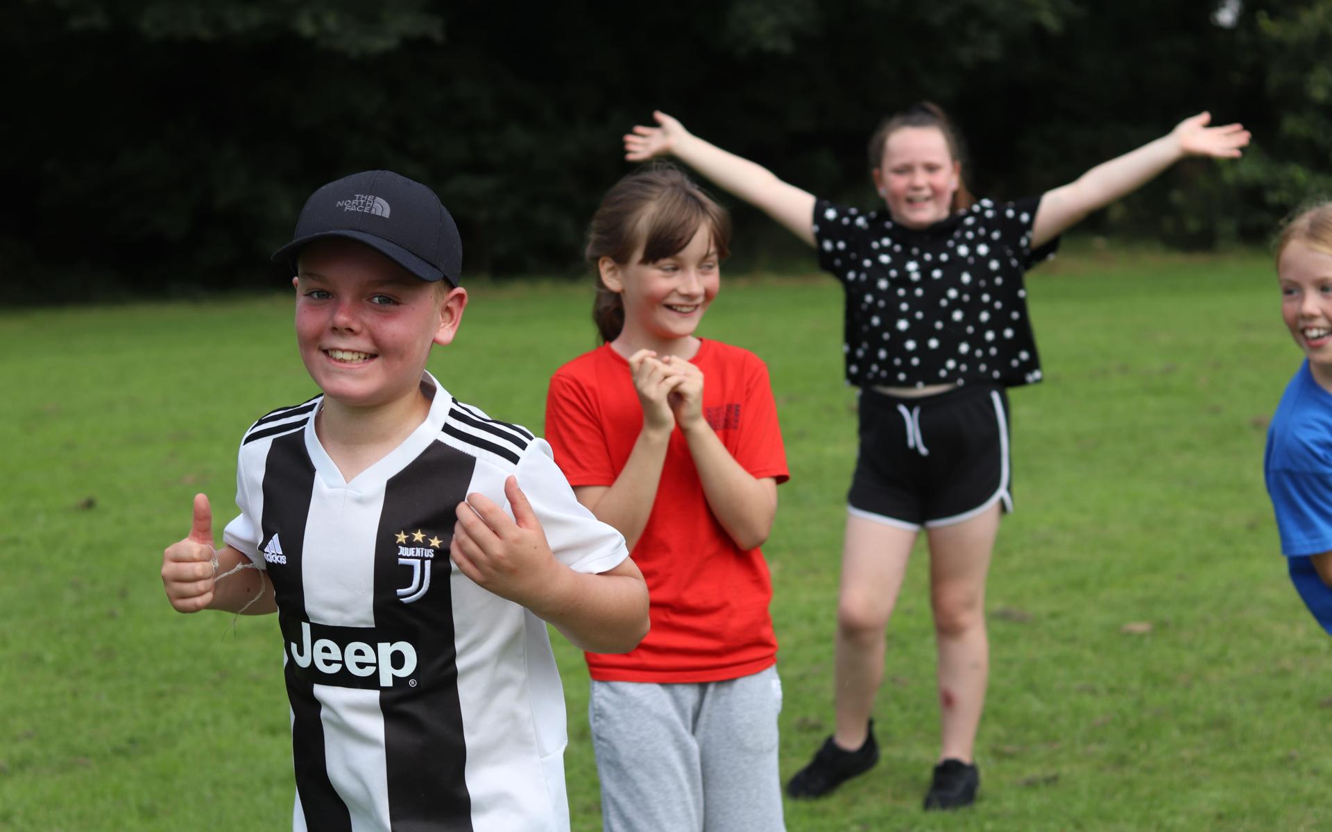 Participants enjoy sport at Somersall Park