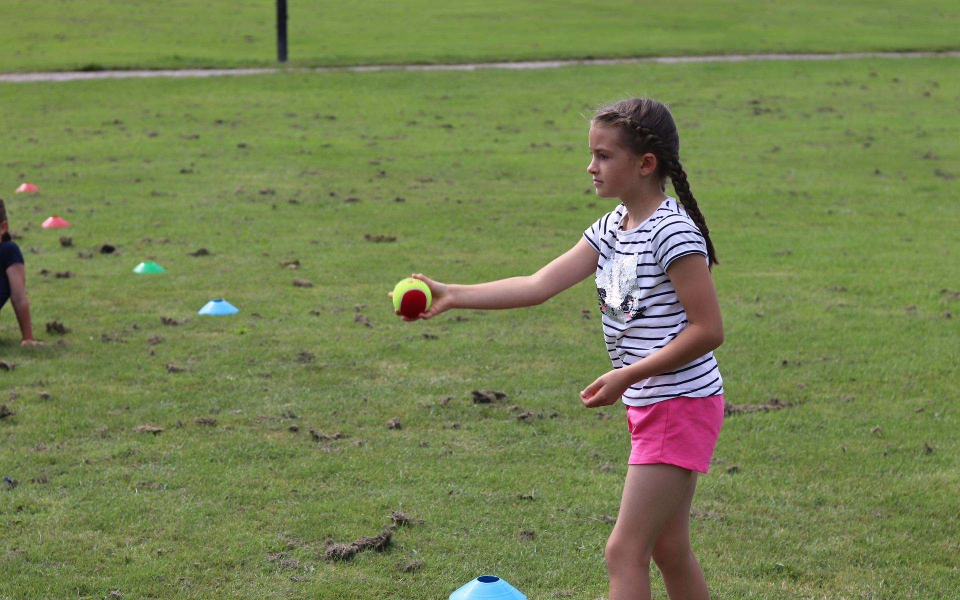 Participants enjoy sport at Somersall Park