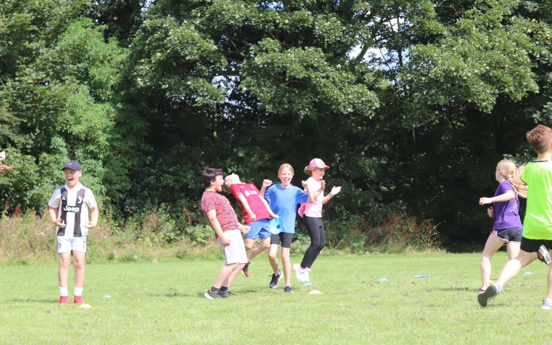 Participants enjoy sport at Somersall Park