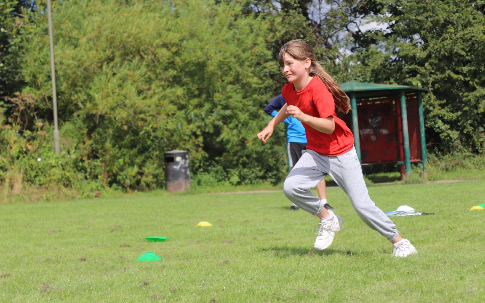Participants enjoy sport at Somersall Park