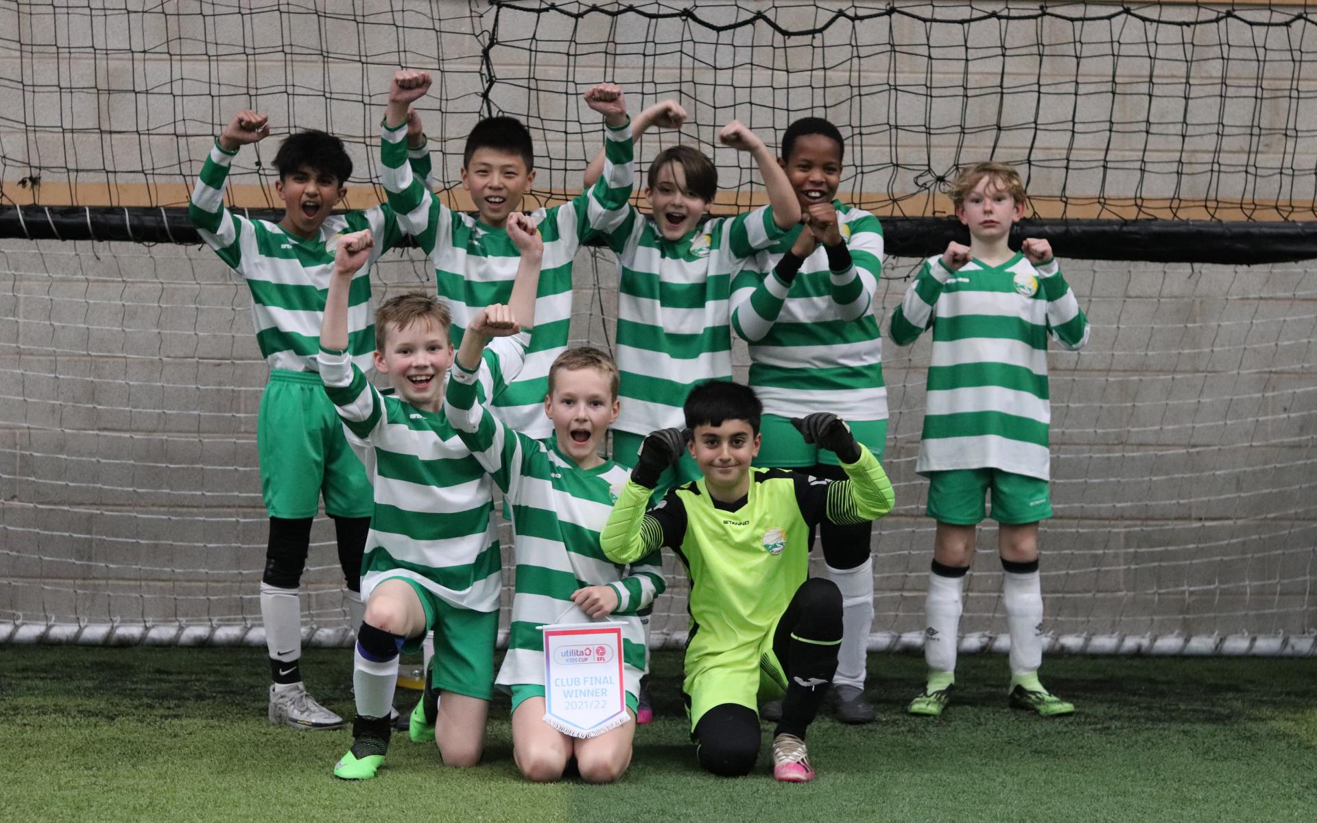 Winning team Silverhill Primary
