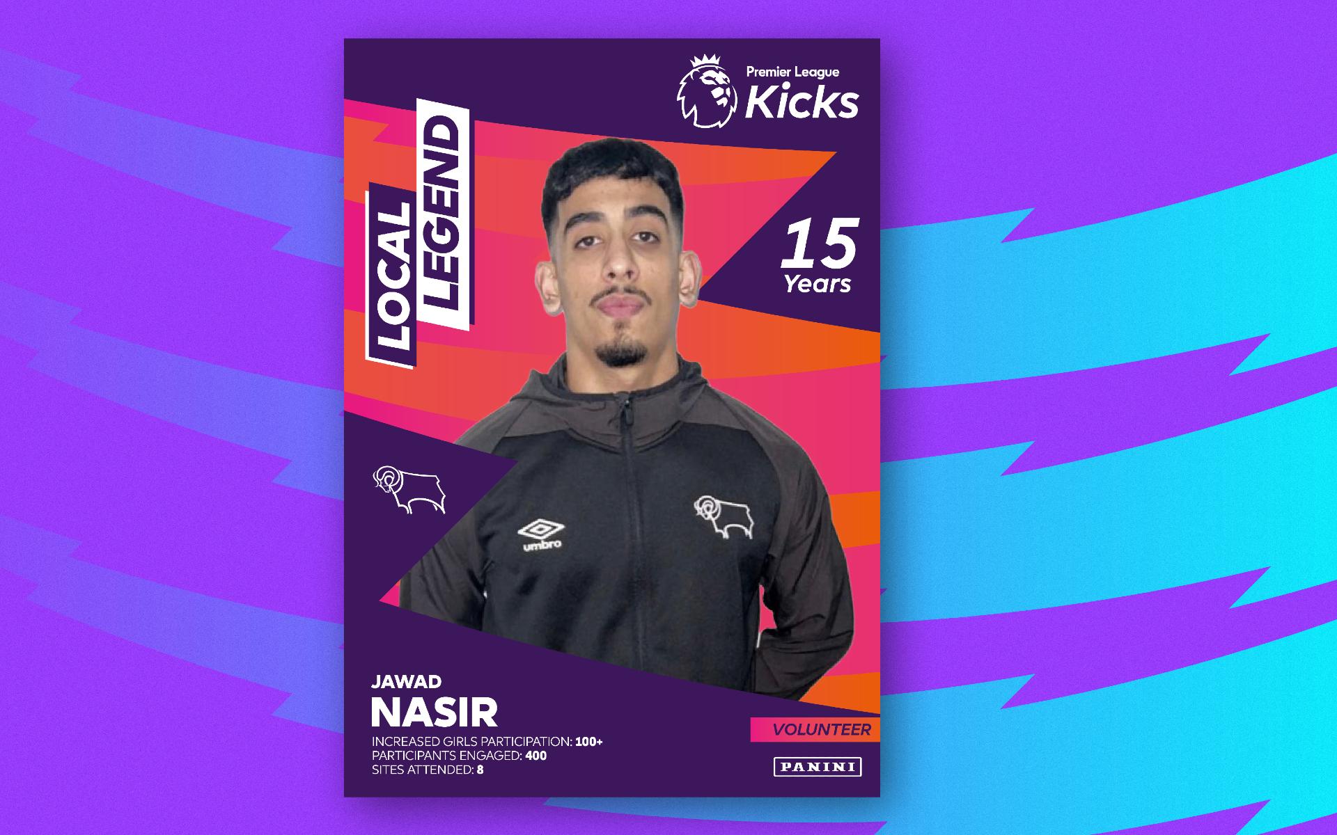 Jawad Nasir as a Local Legend