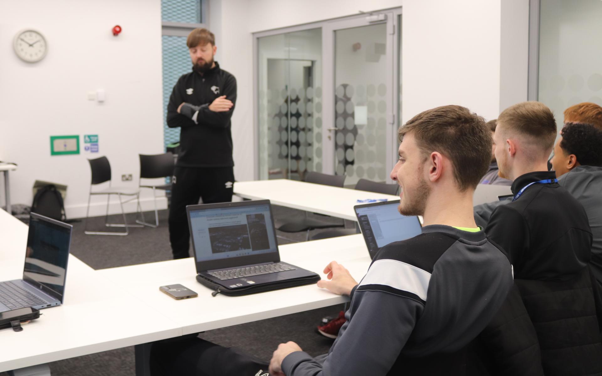 Degree student Alex at DCCT