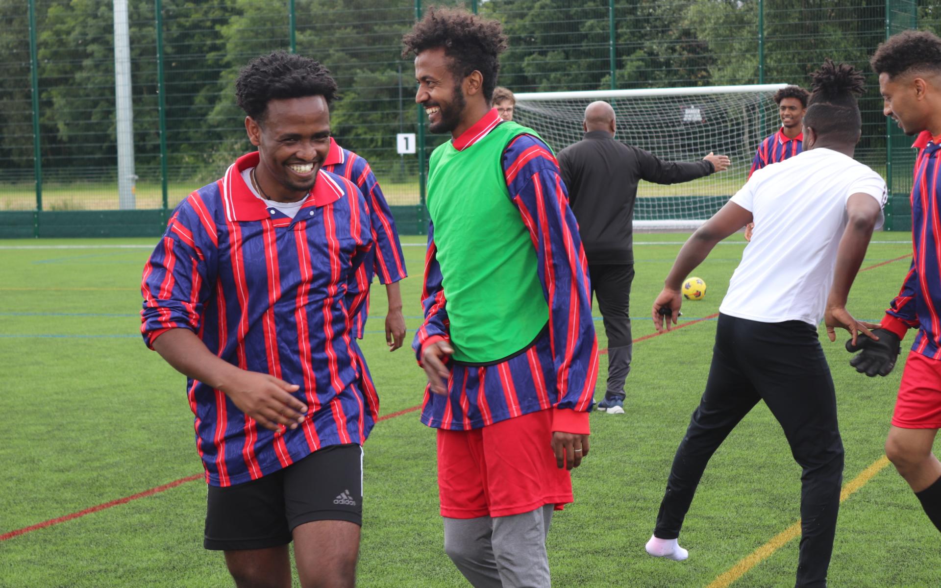 DCCT participants share a smile at full-time