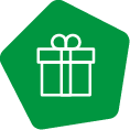 Icon of a present