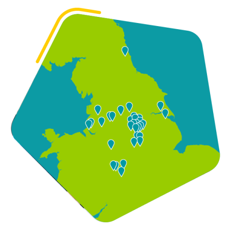 Our care homes map
