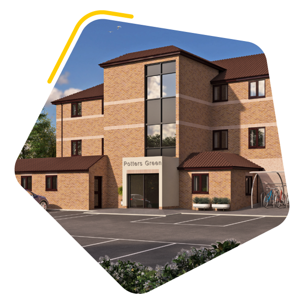 Potters Green CGI image