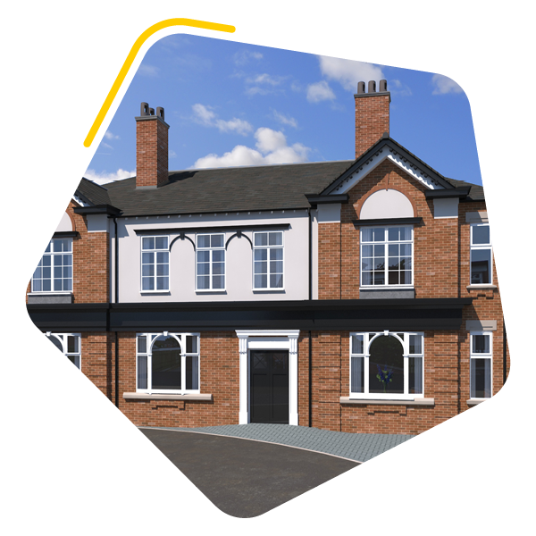 Adswood Lodge CGI