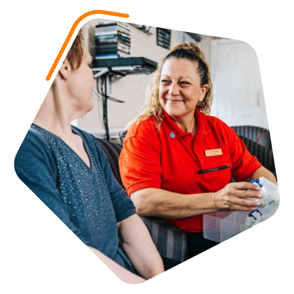 Female care worker