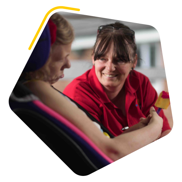 Female care worker