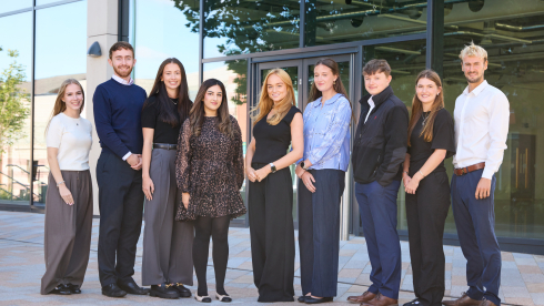 Welcome to our super six graduate trainees!