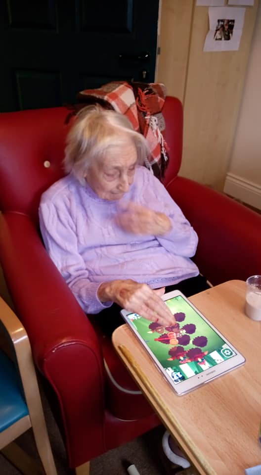 Tablet games for Greenacres Quantum Care