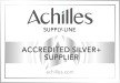 Achilles Supply Line Silver + Supplier