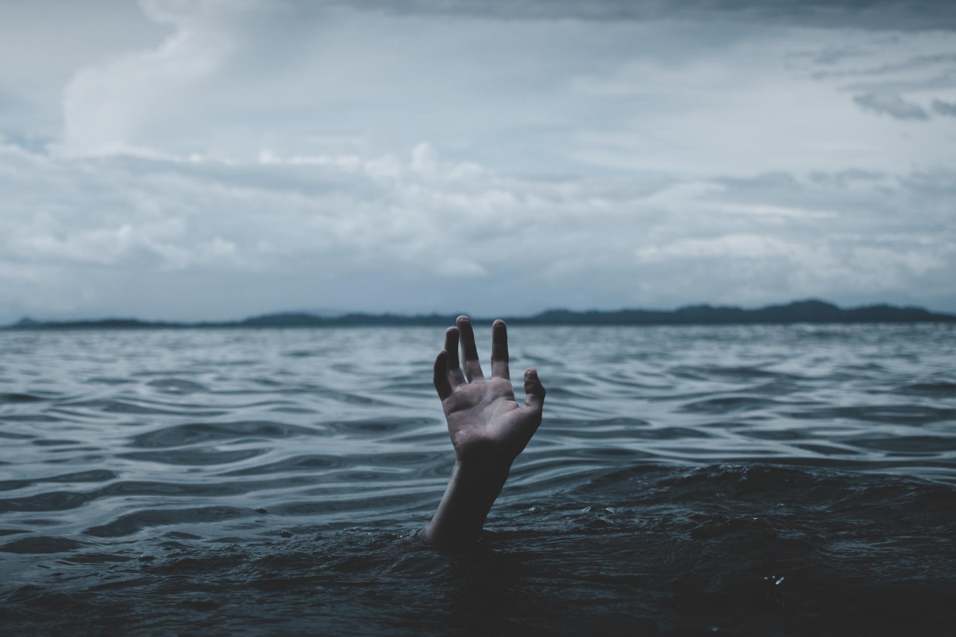 Hand in Ocean