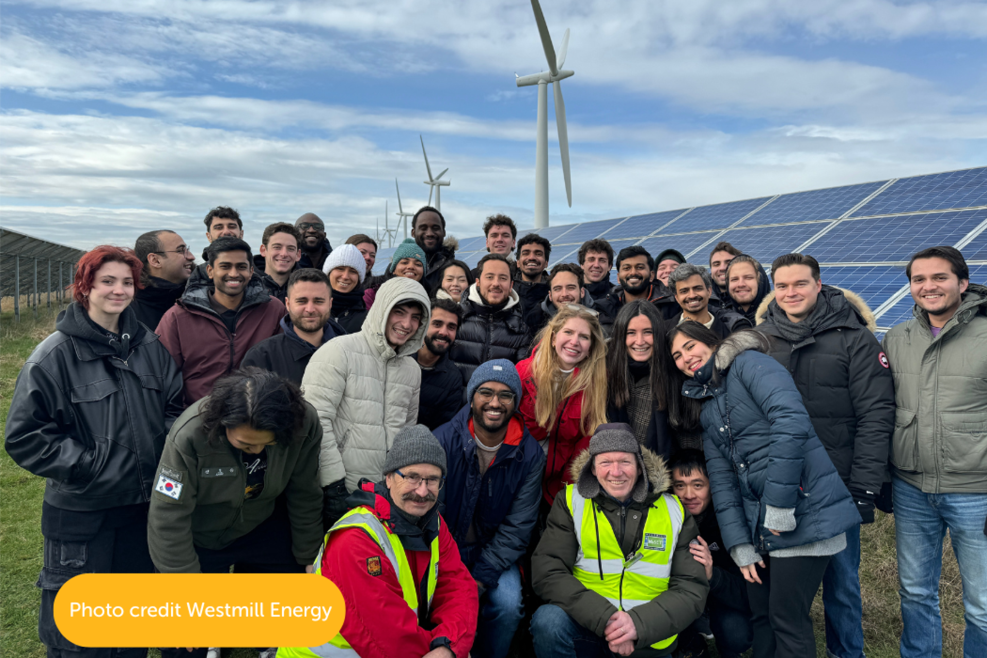 “Young people touring Westmill Energy facilities
